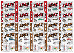 1930&#39;s &amp; 1940&#39;s Back In The Day Almanacs