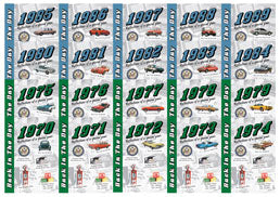 1970's & 1980's Back In The Day Almanacs